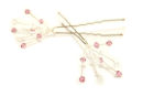 Pink Burst Hair Pins (Pair) - £9